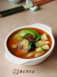 Korean spicy fish soup