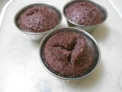 Purple rice cake