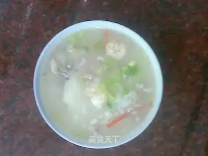 horse-faced pufffish porridge