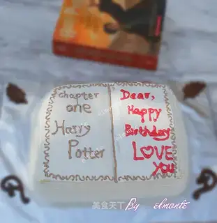 Book cake