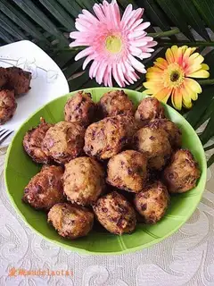 Radish meatballs