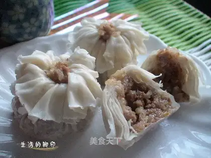 glutinous rice steamed wheat