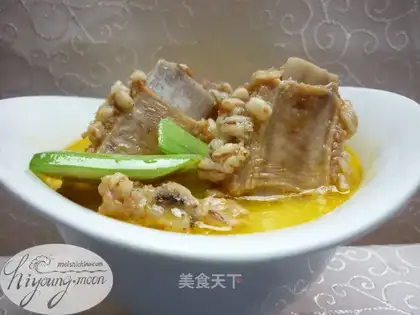 Wheat pork ribs