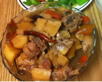 saute spicy chicken