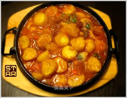 Sizzling Japanese tofu