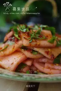 vinegar radish