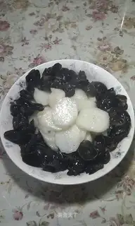 stir-fried fungus with yam