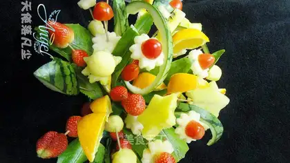 Fruit flower basket