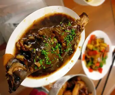Flounder with sweet and sour sauce