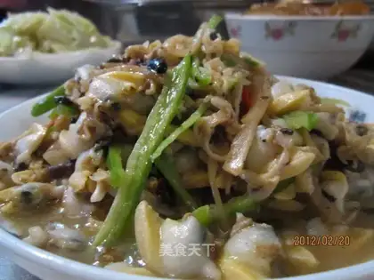 stir-fried garlic