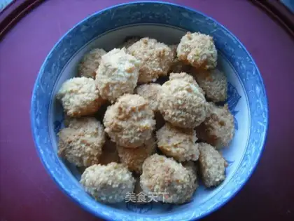 protein coconut balls