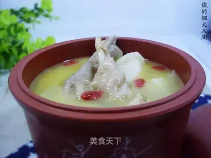 Yam Chai Chicken Soup