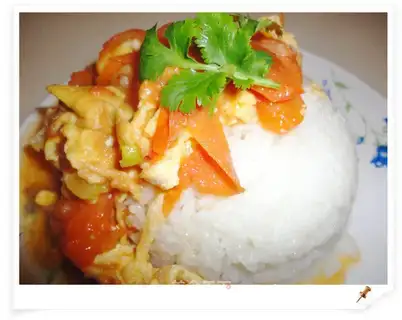 Muoshu persimmon rice