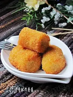 Crispy fried banana