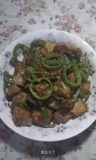 glutinous rice cake fish pieces