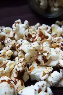 Homemade popcorn