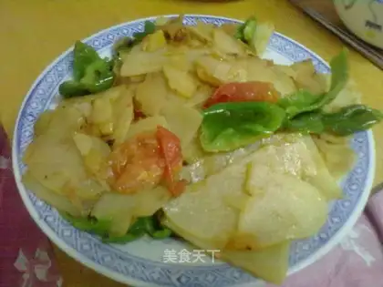 stir-fried potato chips