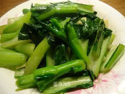 stir-fried rapeseed moss