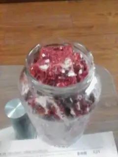 Homemade spicy tofu milk