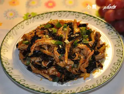 fish-flavored pork