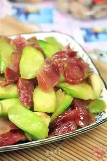 stir-fried cured Chinese cabbage