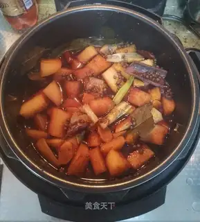 The radish stew