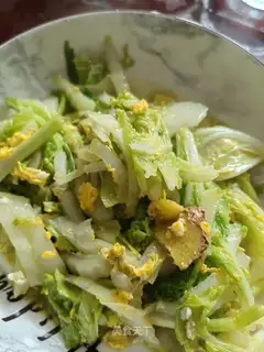 Eggs and cabbage