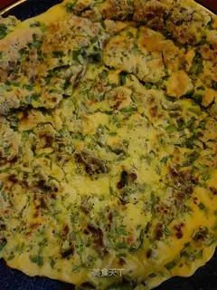 Onion eggcake