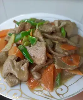 Carrot and pork