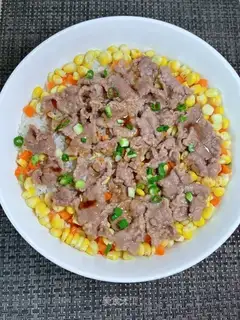 Corn beef steam
