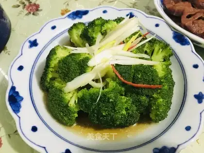 ♪ Burn the broccoli ♪