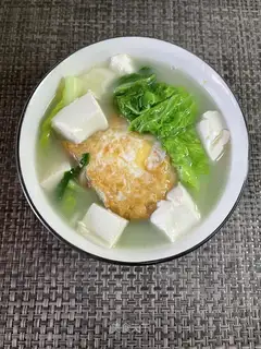 Bean tofu soup