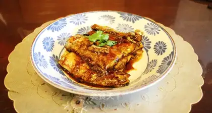 Red-fried fish