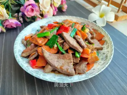 Carrot and pork