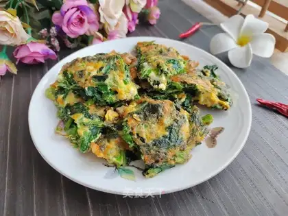 Spinach baked eggs
