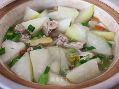 ♪ White radish clears the lamb ♪