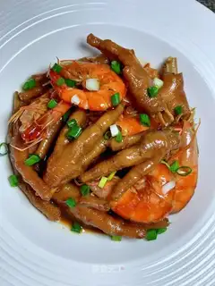 Chicken claws for shrimp