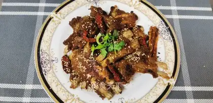 Routine lamb chops