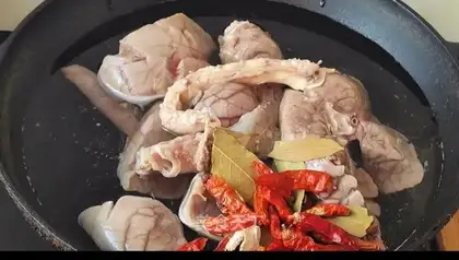 Pork lungs
