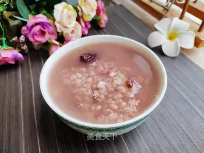 The rice porridge