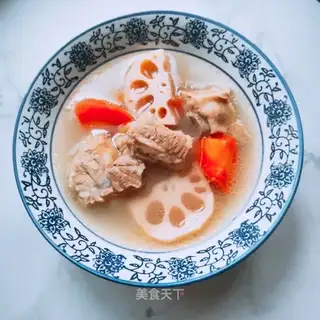 Carrot lily broth