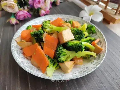 ♪ Carrot beans dry and blue ♪