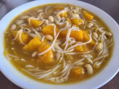 Pumpkin cucumber noodles