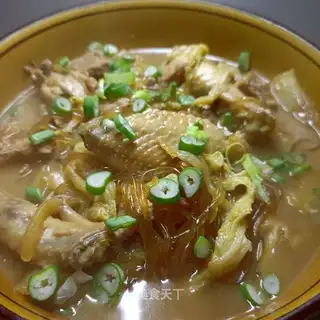 Puffy chicken
