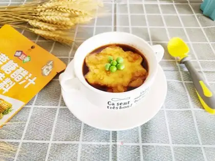 Pineapple and mashed potatoes
