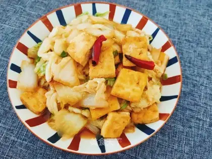 Cabbage tofu