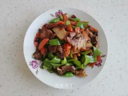 Chili fried pork