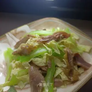 Chicken-legged celery with soybeans