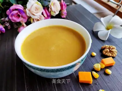 Pumpkin corn juice