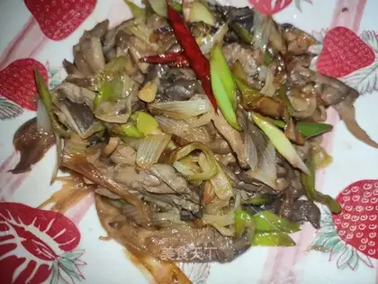 Burn mushrooms on foot